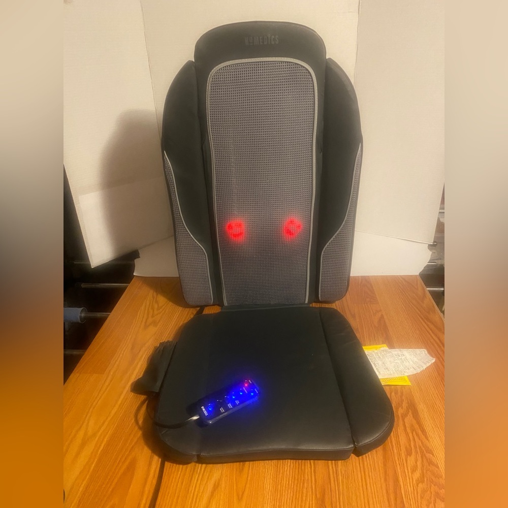 Homeedics massage chair top, Heart, vibration, deep tissue